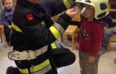 Feuerwehr zu Besuch im Kindergarten